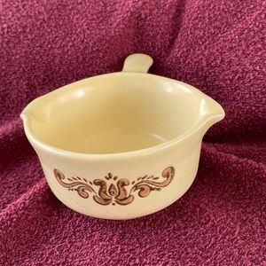 Pfaltzgraff Stoneware Gravy/Sauce Server “Village” Vintage